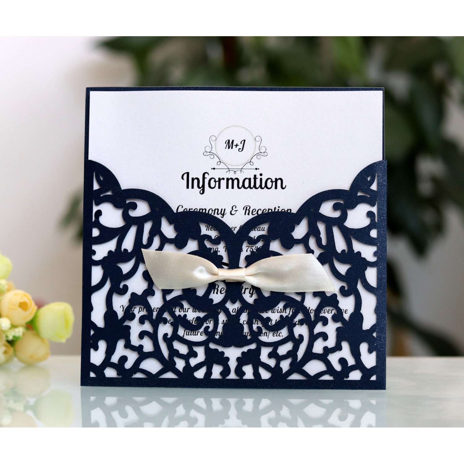 Pocket Invitation Latest Invitation Card Wedding Supplies Holiday Greeting Card Wholesale